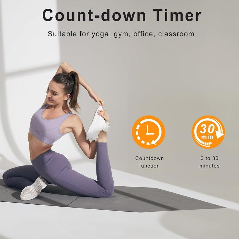 Digital Large Alarm Clock with 8-In-1 RGB Colors, Date, Month, Temperature LED Display, Auto DST for Desk, Wall, Living Room, Bedroom