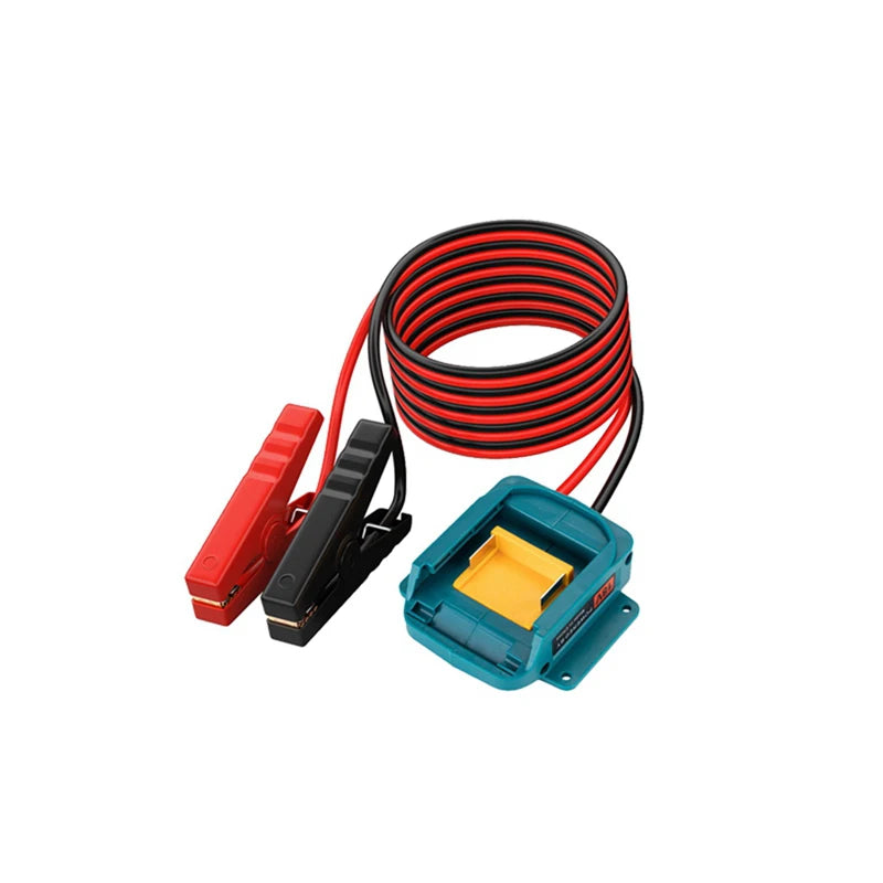 Car Battery Igniter Automotive Emergency Power Kits 12AWG Cable Jumper Starter Jump Kit Power Tool Line for Milwaukee Dewalt