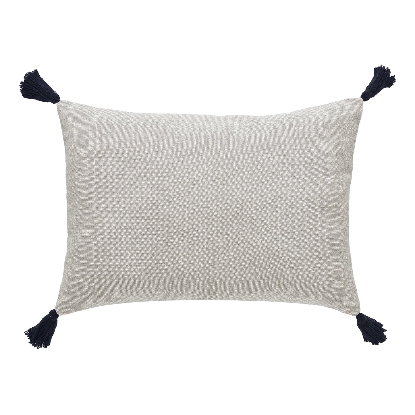 Faith Throw Pillow, 14 X 20, Tan & Black